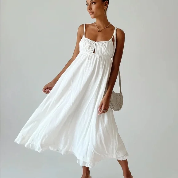 chinese dress ladies Odyssa Halter Maxi Dress Mint Green